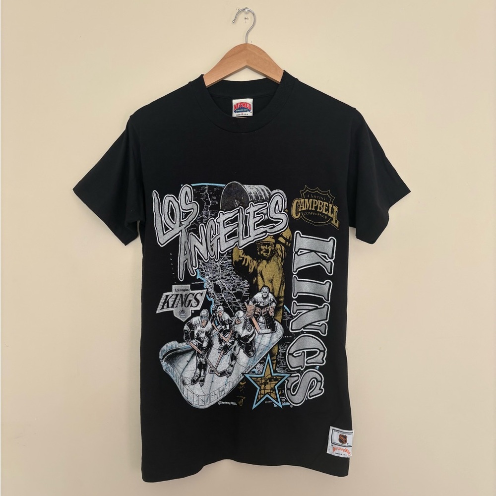 Los Angeles Kings Vintage 90s Nutmeg Shirt Graphic Tee